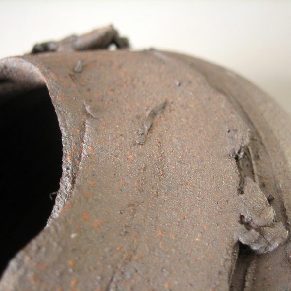 Elaine Bolt, 'Torn Terracotta' vessel detail