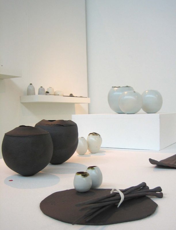 Ceramics by Elaine Bolt, at the MAde 2012 MA show
