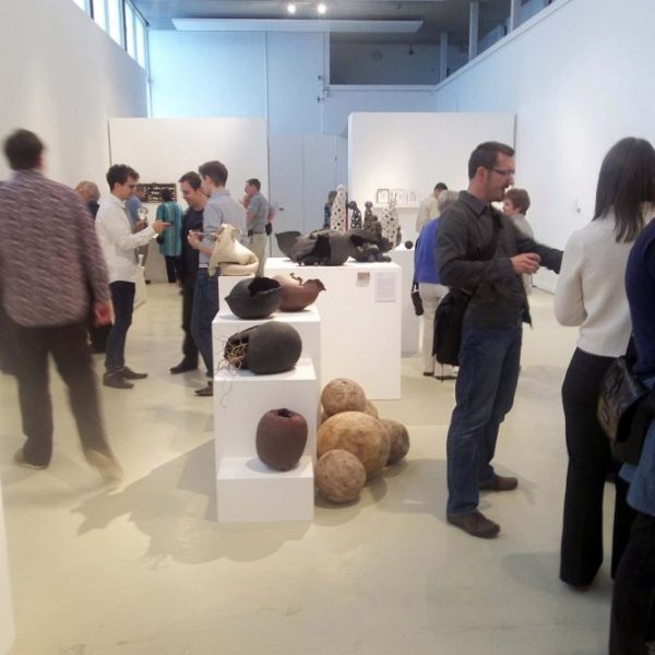 MAde 2012 private view in the James Hockey Gallery, UCA Farnham