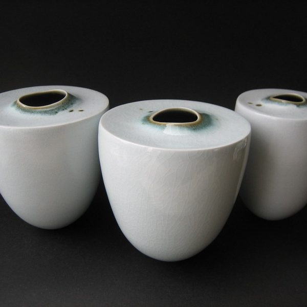 Elaine Bolt 'Within' vessels - group of three