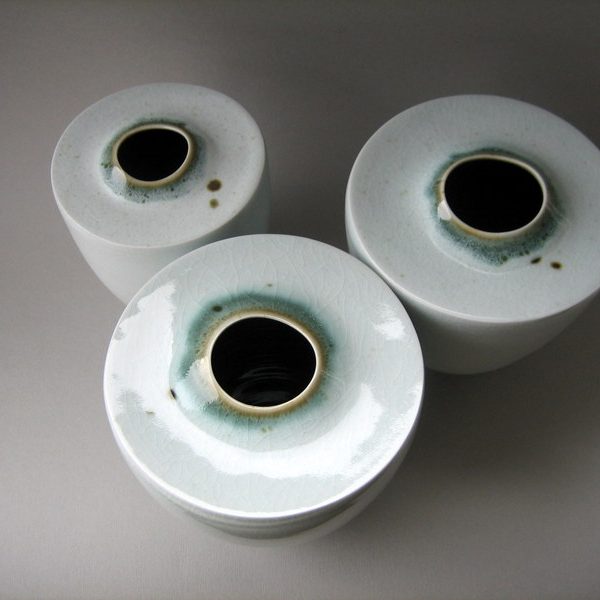 Elaine Bolt 'Within' vessels - group of three