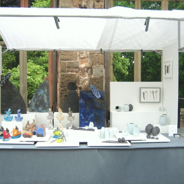 Elaine Bolt Ceramics, Earth and Fire 2013 shared stand