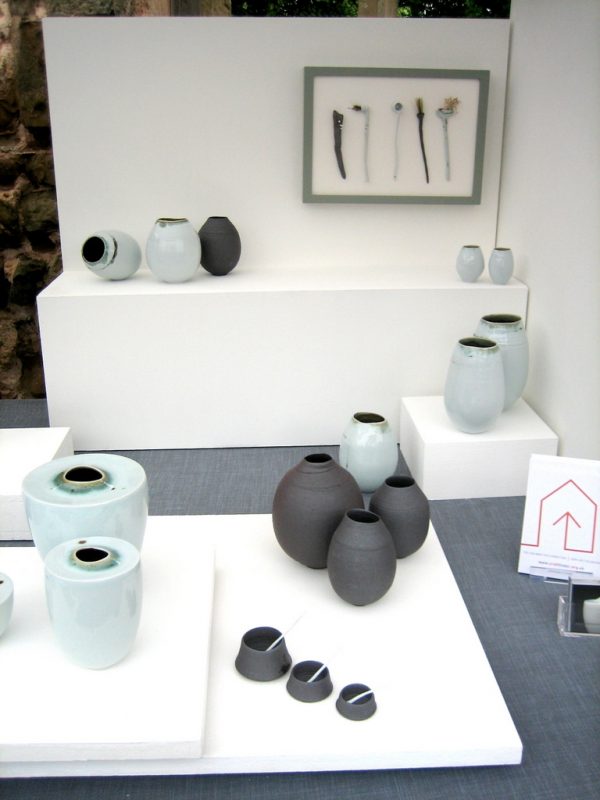 Elaine Bolt Ceramics, Earth and Fire 2013 shared stand