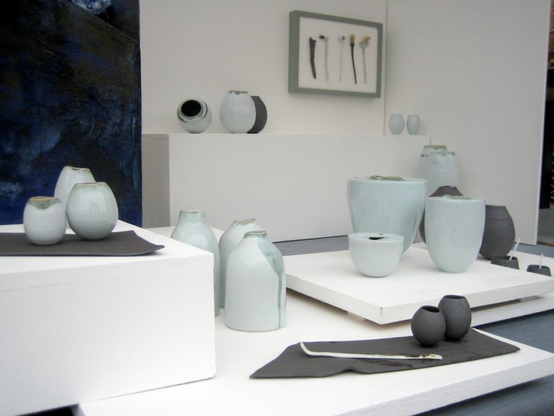Elaine Bolt Ceramics, Earth and Fire 2013 shared stand