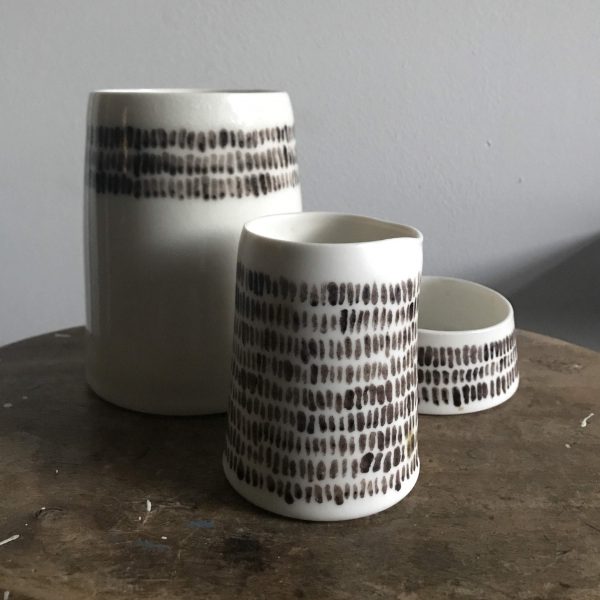 Elaine Bolt Ceramics - Warp and Weft vessels