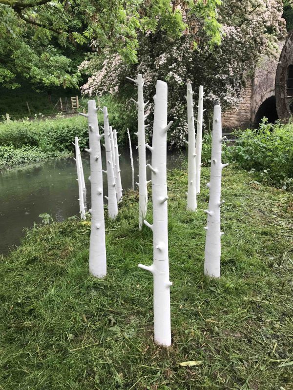 Elaine Bolt River Trees installation