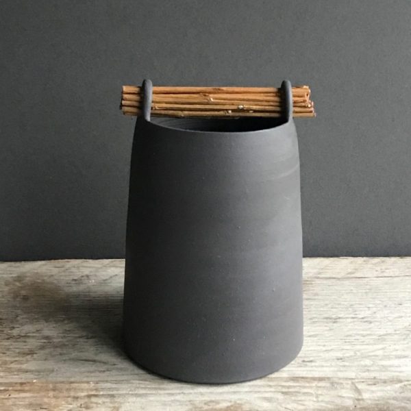 Elaine Sheppard Bolt Flint Willow vessel