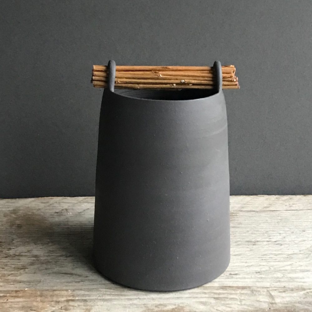 Elaine Sheppard Bolt Flint Willow vessel