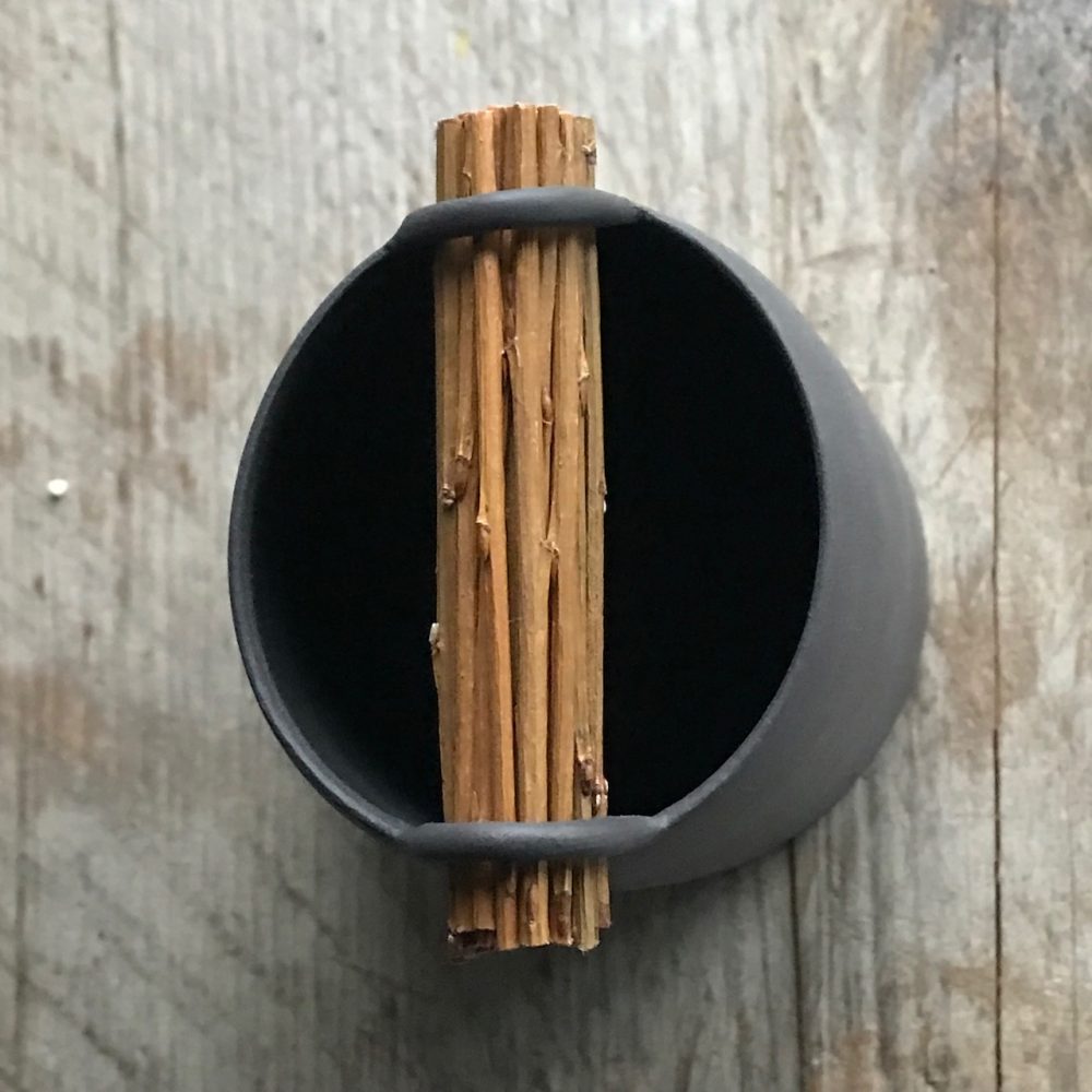 Elaine Sheppard Bolt Flint Willow vessel