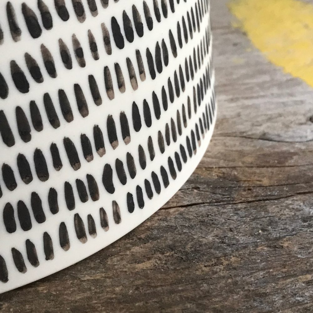 Elaine Sheppard Bolt - Weft vessel detail