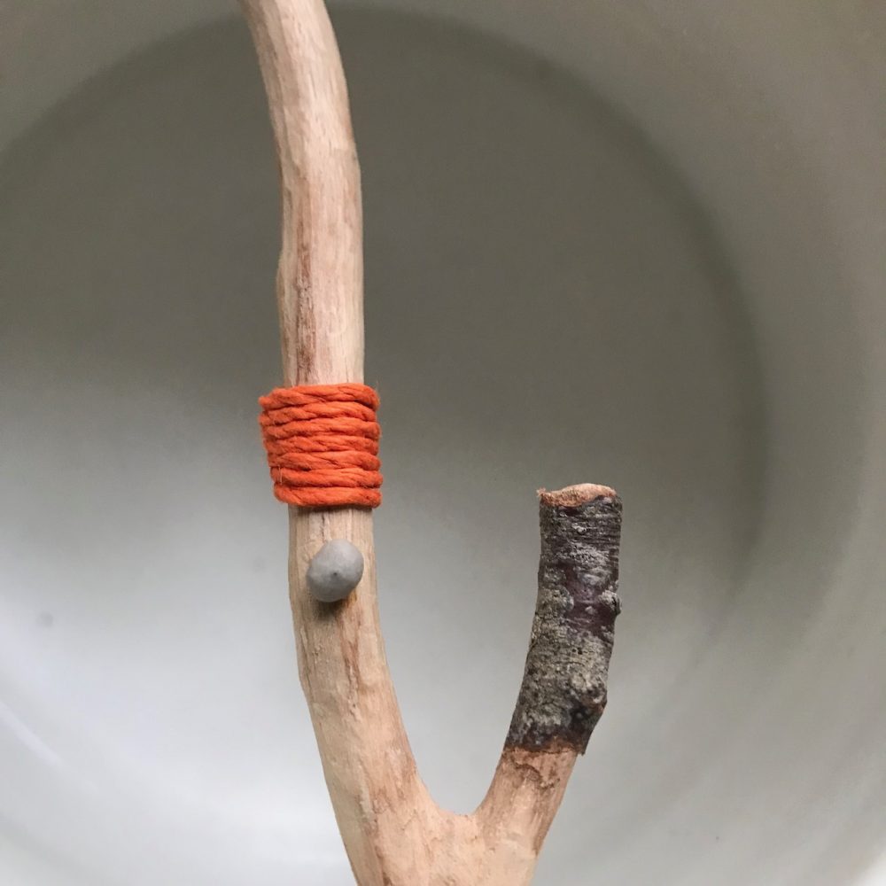 Elaine Sheppard Bolt - Weft vessel detail